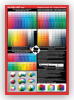 CARTA DE COLORES RGB / RGB COLOR CHART. Teor&iacute;a del color RGB. RGB Color Theory / A3 size Pad.