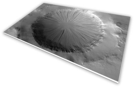 Moon landing pad 03 / Perfect for UFO TV series space ships Bigsize