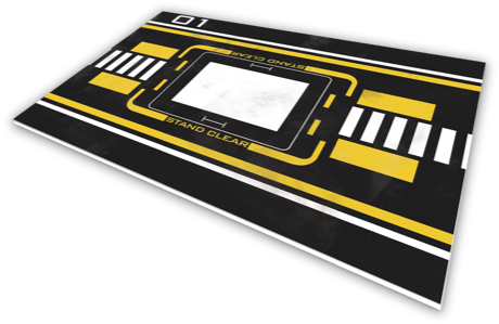 Hangar landing pad 02 / Perfect for Star Trek TV series space ships Bigsize
