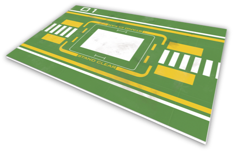 Hangar landing pad 06 / Perfect for Star Trek TV series space ships Bigsize