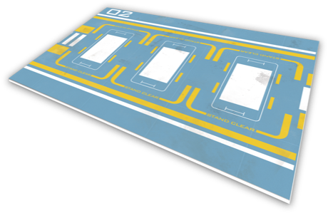 Hangar landing pad 08 / Perfect for Star Trek TV series space ships Bigsize