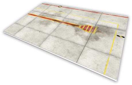 Viper landing pad 01 / Perfect for Galactica TV series space ships Bigsize
