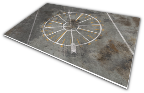 USA compass/swing platform