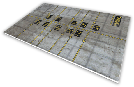 AIRPORT / CIVIL / MILITAR  MODERN APRON MARKINGS 02