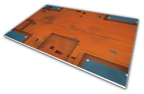 Moon landing pad / Perfect for Space 1999 space ships Bigsize