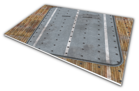 Japanese aircraft carrier deck Bigsize