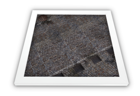 Woodbase Cobblestone 1/72